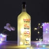 Buy Personalized Love Together Forever Yellow Led Bottle