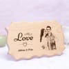 Gift Personalized Love Wooden Photo Frame
