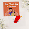 Gift Personalized Love You Bro Hamper For Brother
