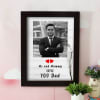 Personalized Love You Dad Wooden Photo Frame Online