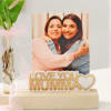 Gift Personalized Love You Mumma Photo Stand With Money Plant