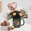 Gift Personalized Love You Papa Mug And Chocolate Combo