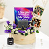Personalized Lovely Memories Anniversary Hamper Online