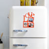 Personalized Lovely Memories Valentine's Day Fridge Magnet Online