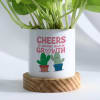 Shop Personalized Lucky To Have You Frame And Money Plant Combo