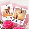 Buy Personalized Magnets With Roses For Dad