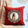 Personalized Maroon Cushion Cover Online