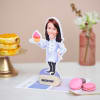 Gift Personalized Master Chef Caricature For Her