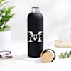 Gift Personalized Matte Black Water Bottle