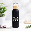 Personalized Matte Black Water Bottle Online