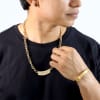Buy Personalized Men's Antique Gold Neck Chain