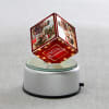 Gift Personalized Merry Christmas LED Crystal Cube