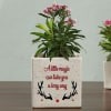 Buy Personalized Merry Christmas Planters