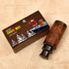 Personalized Merry Christmas Telescope in Sheesham Wooden Box Online