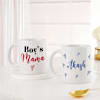 Gift Personalized Mom And Son Duo Mug - Set Of 2