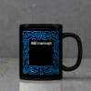 Gift Personalized Monogram Black Mug