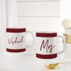 Buy Personalized Mr. And Mrs. Mugs With Blooms