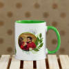 Buy Personalized Mug Set with Green Handles