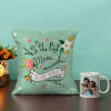Personalized Mug with Cushion Hamper for Mom Online