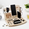 Gift Personalized Multipurpose Desk Organizer