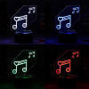 Buy Personalized Music Lovers Multicolour LED Lamp