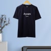 Buy Personalized Navy Tees for Couple