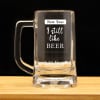 Gift Personalized New Year Beer Mug