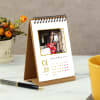 Gift Personalized New Year Calendar in Yellow