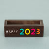 Shop Personalized New Year Coasters with Stand