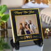 Gift Personalized New Year Tile with Stand