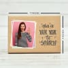 Gift Personalized New Year Wooden Photo Frame