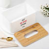 Gift Personalized One More Episode Wooden Tissue Box