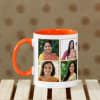 Personalized Orange Ceramic Mug For Mom Online