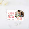 Buy Personalized Our Love Story Couple Fridge Magnets - Set Of 2