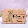 Personalized Pet Lover Wooden Photo Frame (Labrador) Online