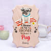 Personalized Pet Lover Wooden Photo Frame (Pug) Online