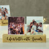 Shop Personalized Photo Block Frame for Friend