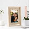 Gift Personalized Photo Frame And Money Plant Combo