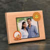 Gift Personalized Photo Wooden Frame for Karwachauth