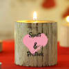Gift Personalized Pillar Candle Set