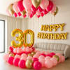 Personalized Pink And Gold Birthday Balloon Decor Online