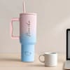 Gift Personalized Pink And Purple 1200 Ml Tumbler