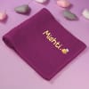 Gift Personalized Pink Bath Towel for Kids