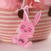 Gift Personalized Pink Bunny Easter Basket