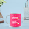 Personalized Pink Couple Mug Online
