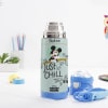 Buy Personalized Playful Mickey Backpack And Bottle Combo