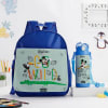 Personalized Playful Mickey Backpack And Bottle Combo Online