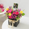 Shop Personalized Polaroid And Rose Arrangement For Mom
