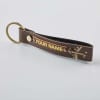 Gift Personalized Premium Passport Cover With Luggage Tag And Keychain - Brown
