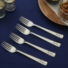 Buy Personalized Premium Silver Forks (Set of 4)